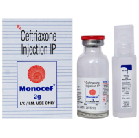Rocephin 2gm Injection (Generic Equivalent)