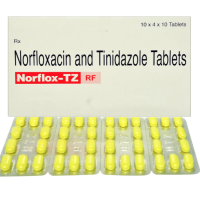 Norfloxacin (400mg) + Tinidazole (600mg) Tablet (Generic Equivalent)
