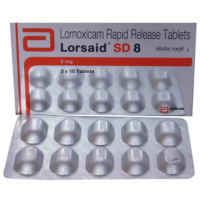 Lornoxicam 8mg Tablet (Generic Equivalent)