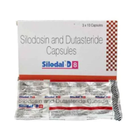 Silodosin 8mg + Dutasteride 0.5mg Capsule (Generic Equivalent)