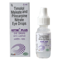 Timolol 5mg + Pilocarpine 20mg Eye Drop 5ml Bottle (Generic Equivalent)