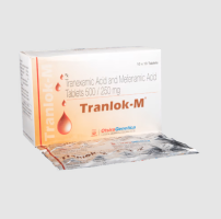 Tranexamic Acid 500mg + Mefenamic Acid 250mg Tablet (Generic Equivalent)