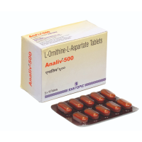 L-Ornithine L-Aspartate 500mg Tablet (Generic Equivalent)