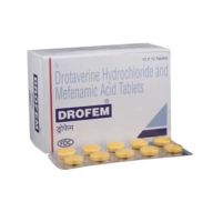 Drotaverine 80mg + Mefenamic Acid 250mg Tablet (Generic Equivalent)