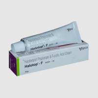 Halobetasol 0.05 Percent + Fusidic Acid 2 Percent Cream 15gm Tube (Generic Equivalent)