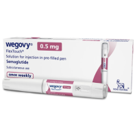 A pack and a pre filled pen with Semaglutide 0.5mg Injection