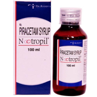 A bottle of Nootropil Syrup 100ml