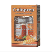 A box with 2 bottles of Generic Suprep Bowel Preparation Kit