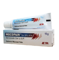 A. pack and  a tube of Benzocaine (20%) Gel