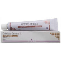 A pack and a tube of Temovate Generic (0.05%) Ointment
