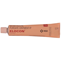 A tube of Mometasone (0.1%) Ointment