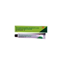 A pack and a tube of Betamethasone (0.1%) + Neomycin (0.5%) Cream