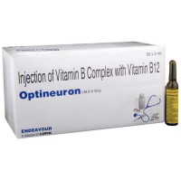 A box and a injection vial of generic vitamin B 12 (1000 mcg), Vitamin B1 (100 mg), vitamin B6 (50 mg), , D-panthenol 50 mg/2 Ml