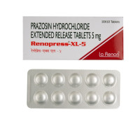 Minipress 5mg Tablet (Generic Equivalent)