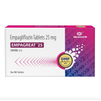 Box of Empagliflozin 25 mg Tablet - Generic Jardiance
