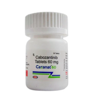 A bottle of Cabozantinib (60mg) Tablet