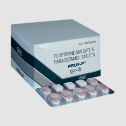 Flupirtine 100mg + Paracetamol 325mg Tablet