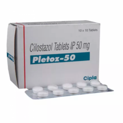 Pletal 50 mg Tablet ( Generic Equivalent )