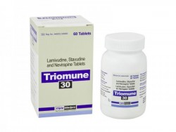 Lamivudine (150mg) + Stavudine (30mg) + Nevirapine (200mg) Tablet