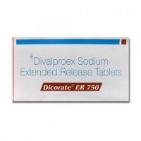 Box of generic Divalproex 750mg Tablet