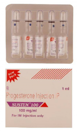 Progesterone 100 mg / ml Injection (Generic Equivalent)