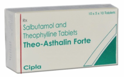 Albuterol ( 4 mg ) + Theophylline ( 200 mg) Tablet (Generic Equivalent)