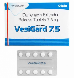 Enablex 7.5 mg Tablet PR (Generic Equivalent)