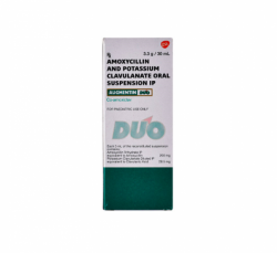 Augmentin Duo 200mg/28.5mg Oral Suspension 30ml Bottle (BRAND VERSION)