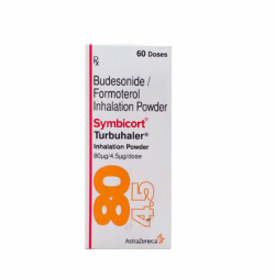 Symbicort 80mcg/4.5mcg Turbuhaler - 60 Doses (BRAND VERSION)