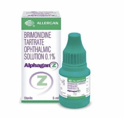Alphagan Z 0.1 Percent Eye Drops 5 ml Bottle (BRAND VERSION)