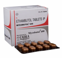 Myambutol 600mg Tablet (Generic Equivalent)