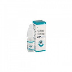 A box and a bottle of generic Ciprofloxacin Eye Drop 0.3 %