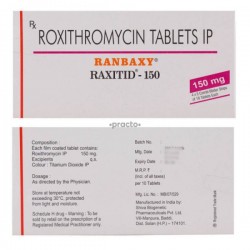 Roxithromycin 150 mg Tablet (Generic Equivalent)