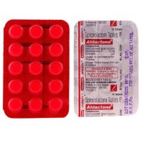 Blister strips of generic Spironolactone 25mg Tablets