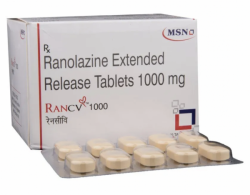 Ranexa ER 1000mg Tablet (Generic Equivalent)