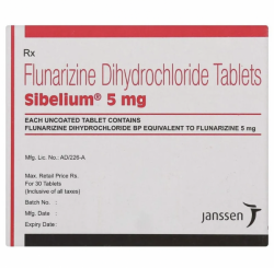 Sibelium 5mg Tablet (BRAND VERSION)