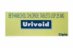 A box of Bethanechol 25mg Tablet. 