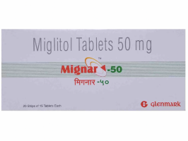 Glyset 50mg Tablet (Generic Equivalent)