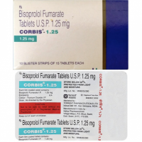 Zebeta 1.25mg Tablet (Generic Equivalent)
