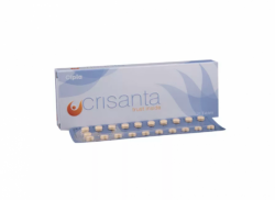 A box of generic Drospirenone 3.00mg / Ethinyl Estradiol 0.03mg tablets