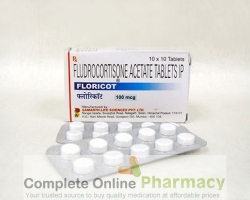 Florinef Acetate 0.1mg Tablets (Generic equivalent)