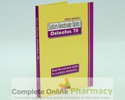 box of generic Alendronate Sodium 70mg tablet