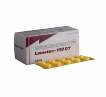 Box and generic blister strip of Lamotrigine 100mg tablets