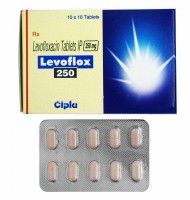 Box and blister strip of Levaquin 250mg