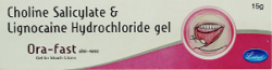 Choline Salicylate 8.7 % + Lidocaine 2 % Liquid Gel Bottle 15 gm (Generic Equivalent)