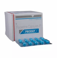 Box and blister strip of Fluoxetine Hcl 20mg capsule