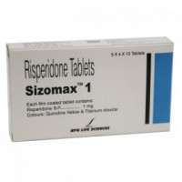 A box of Risperidone 1mg Tablet
