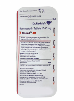 A box of generic Rosuvastatin Calcium 40mg tablets