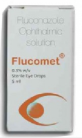Box of generic Fluconazole 0.3% Eye Drop