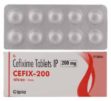 Suprax 200 mg Tablet (Generic Equivalent)